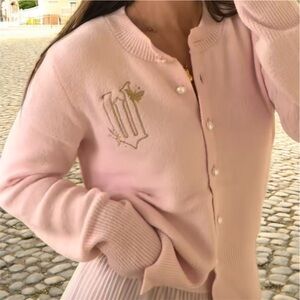 Wicked Movie Pink Cardigan Sweater – Size L – New with Tags